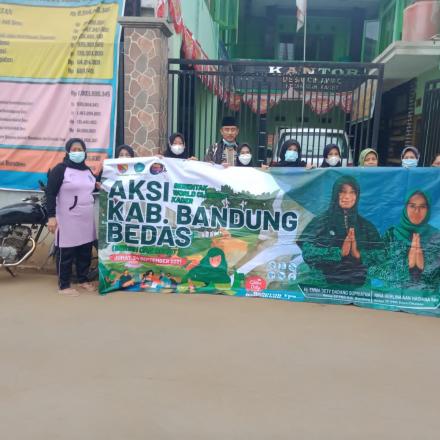 GERAKAN BERSIH - BERSIH DALAM RANGKA WCD ( World Clean Up Day ) tingkat jawa Barat tahun 2021